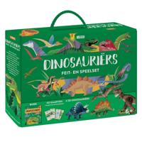 Rebo Publishers Dinosauriers - feit- en speelset