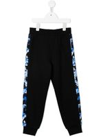 Versace Kids pantalon de jogging à imprimé baroque - Noir - thumbnail