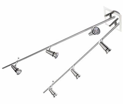 SG Conny Plafondlamp 6x6W 2700K 360 lm geb. staal dimbaar 997817