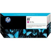 HP 81 magenta DesignJet printkop en printkopreiniger voor kleurstofinkt - thumbnail