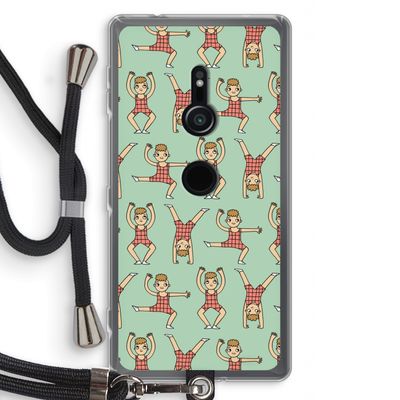 Gymboys: Sony Xperia XZ2 Transparant Hoesje met koord