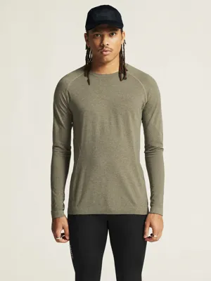 Thermoshirt heren lange mouw - Core dry - Baselayer mannen ondershirt - Warm ondergoed
