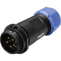 Weipu SP2111 / P 5C II Ronde connector Stekker, recht Totaal aantal polen: 5 Serie (ronde connectoren): SP21 1 stuk(s)