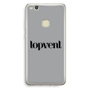 Topvent Grijs Zwart: Huawei Ascend P10 Lite Transparant Hoesje