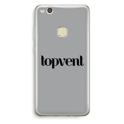 Topvent Grijs Zwart: Huawei Ascend P10 Lite Transparant Hoesje