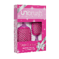 UNbrush Glitter Duo Set Rose Quartz Pink