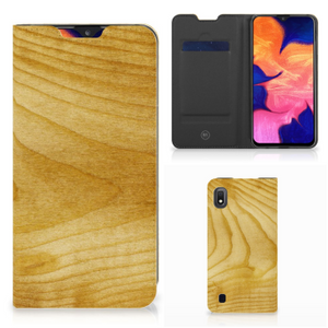 Samsung Galaxy A10 Book Wallet Case Licht Hout