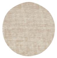 MUST Living Rond Vloerkleed 'La Belle' 200cm, kleur Beige