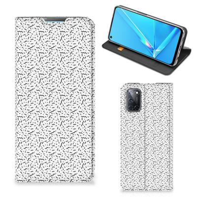 OPPO A52 | A72 | Hoesje met Magneet | Stripes Dots