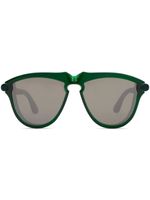 Burberry Eyewear lunettes de soleil à monture pilote - Vert