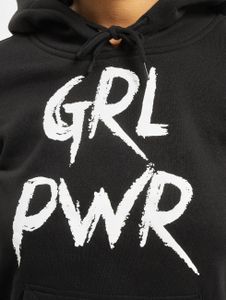 Mister Tee / Hoody Grl Pwr in zwart Mister Tee / Hoody Grl Pwr in zwart
