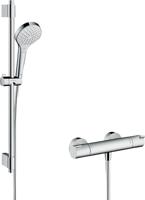 Hansgrohe Croma Select S Vario renovatieset 72 cm met EcoStat 1001 CL thermostaat, wit/chroom Hansgrohe Croma Select S Vario renovatieset 72 cm met EcoStat 1001 CL thermostaat, wit/chroom