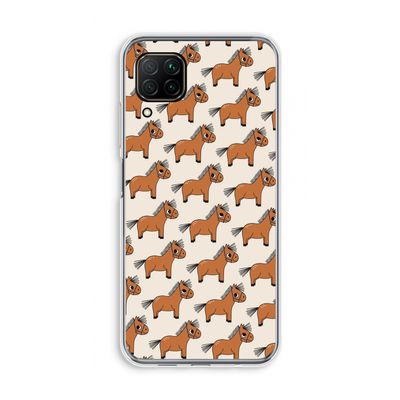 Pony: Huawei P40 Lite Transparant Hoesje