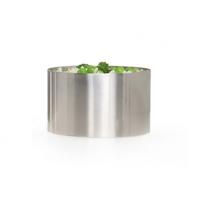 Garneerring - RVS - D9 cm - zilver - Keuken/bakplaat vormpjes