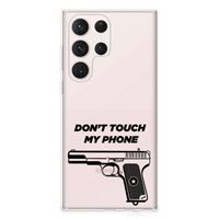 Samsung Galaxy S23 Ultra Silicone-hoesje Pistol DTMP