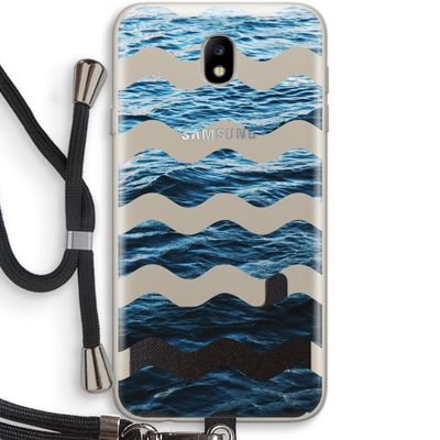 Oceaan: Samsung Galaxy J7 (2017) Transparant Hoesje met koord