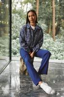 Lofty Manner Broek Deidra | PM33 | Navy Blue