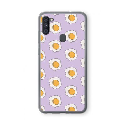 Bacon to my eggs #1: Samsung Galaxy A11 Transparant Hoesje