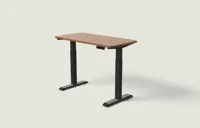 Desktronic HomeOne bureau Zwart / Walnoot / 120x60 cm