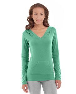 Eos V-Neck Hoodie-XL-Green