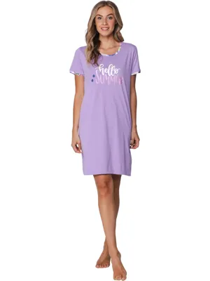 Rebelle dames nachthemd - Korte mouw - Hello Summer