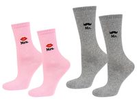 Soxo Dames/heren sokken (36-40 + 41-46, Mr & Mrs)