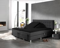 Dreamhouse Splittopper Katoen Hoeslaken Zwart 180 x 210