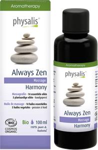 Physalis Massageolie always zen