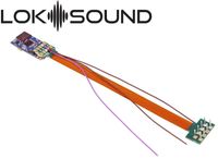 ESU 58810 LokSound 5 micro DCC/MM/SX/M4 "blank decoder", 8-pin NEM652, with Speaker 11x15mm, gauge: N, TT, H0