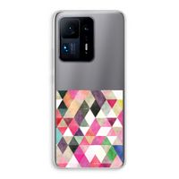 Gekleurde driehoekjes: Xiaomi Mi Mix 4 Transparant Hoesje