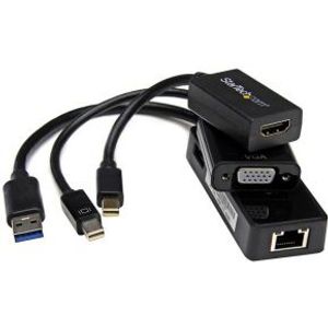 StarTech.com 3-in-1 Adapter set voor Surface Pro 4 / Pro 3 en Surface mDP naar HDMI / VGA USB 3.0 naar GbE