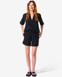 HEMA Damesshort Kai Zwart (zwart)