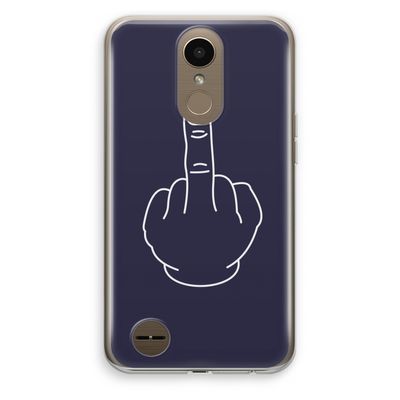 F**k U: LG K10 (2017) Transparant Hoesje