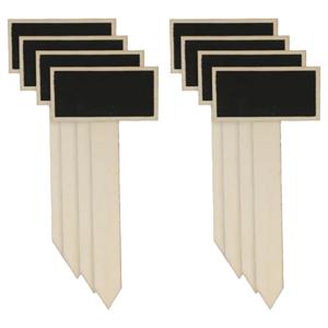 Cepewa Plantenstekers - 8x stuks - plantenlabels krijtbordjes - 21 cm