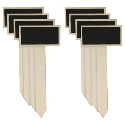 Cepewa Plantenstekers - 8x stuks - plantenlabels krijtbordjes - 21 cm