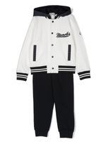 Moncler Enfant survêtement à patch logo - Blanc - thumbnail