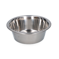 Voer of drinkbak RVS 1,75ltr Ø 21cm Voer of drinkbak RVS 1,75ltr Ø 21cm