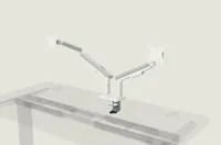 Desktronic Monitorarm Wit / Dubbel