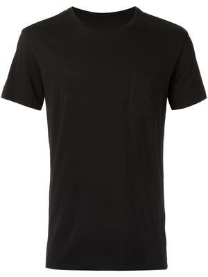 Osklen t-shirt à poche poitrine - Noir