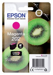 Epson Kiwi Singlepack Magenta 202 Claria Premium Ink