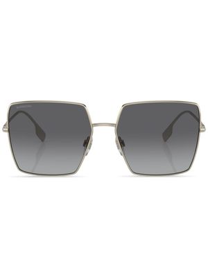 Burberry Eyewear lunettes de soleil Daphne à monture oversize - Or