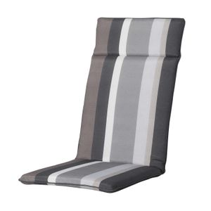 Madison tuinstoelkussen Stripe Grey