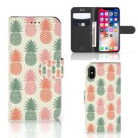 Apple iPhone X | Xs | Book Cover | Ananas