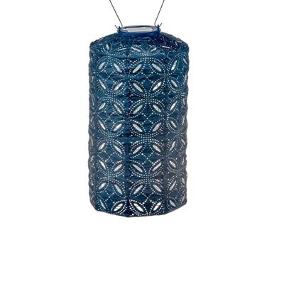 Cylinder dia. 18 cm Mandela petrol lampion - Lumiz