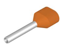Weidmüller 9037210000 Dubbele adereindhulzen 0.5 mm² Deels geïsoleerd Oranje 500 stuk(s)