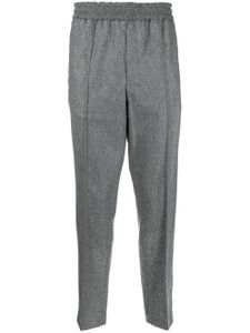 Moncler pantalon de jogging à coupe fuselée - Gris