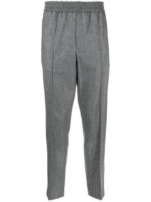 Moncler pantalon de jogging à coupe fuselée - Gris