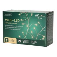 Kerstverlichting met 8 functie twinkel effect warm wit 480 lampjes 600 cm   - - thumbnail