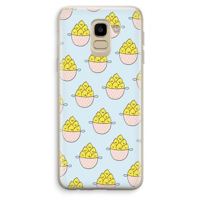 Citroenen: Samsung Galaxy J6 (2018) Transparant Hoesje