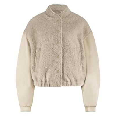 Nukus Baltimore Jacket Satin | Sand